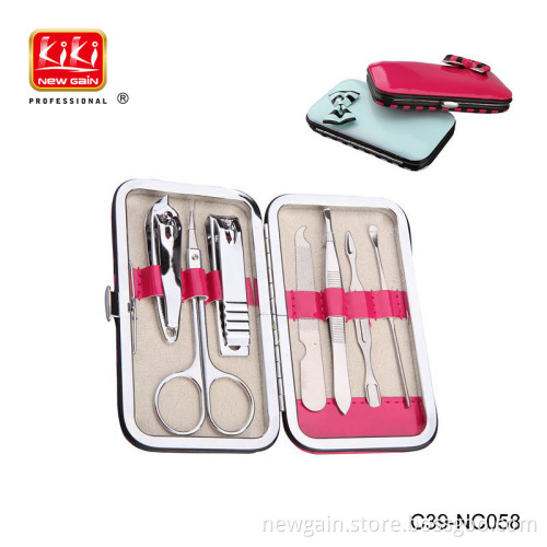 Perfessional Nail Care Product. Nail Care Accessories. 7 In 1 Manicure Set